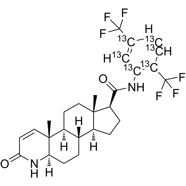 Dutasteride-13C6 (GG 745-13C6; GI 198745-13C6) 1217685-27-2